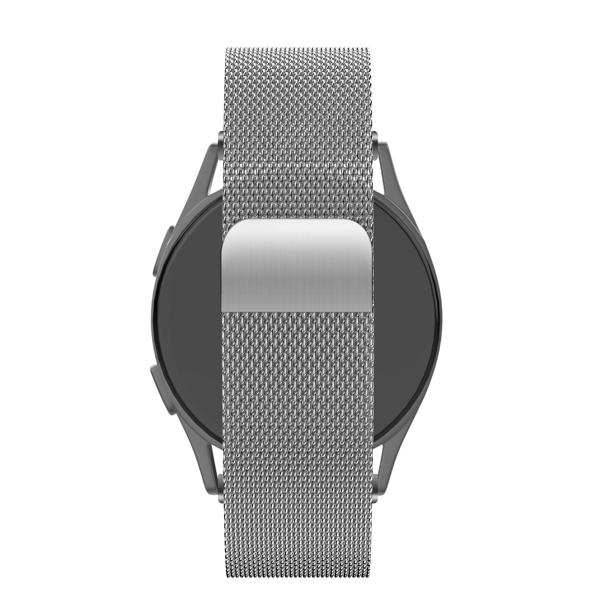 Bandz Garmin Forerunner 245 Milanese Loop Strap (Silver)