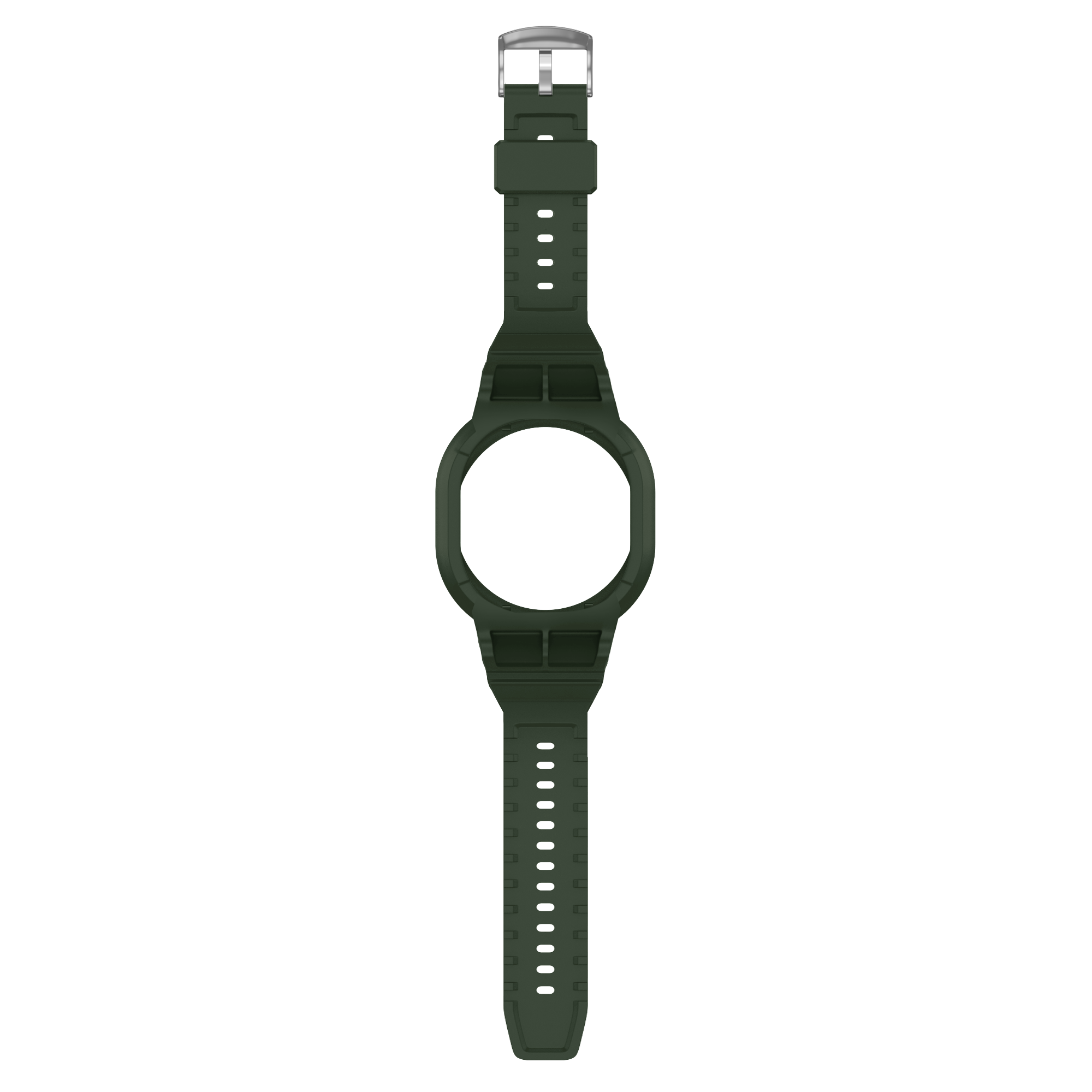 Correa TPU con marco Samsung Galaxy Watch 8 - 40mm (verde)