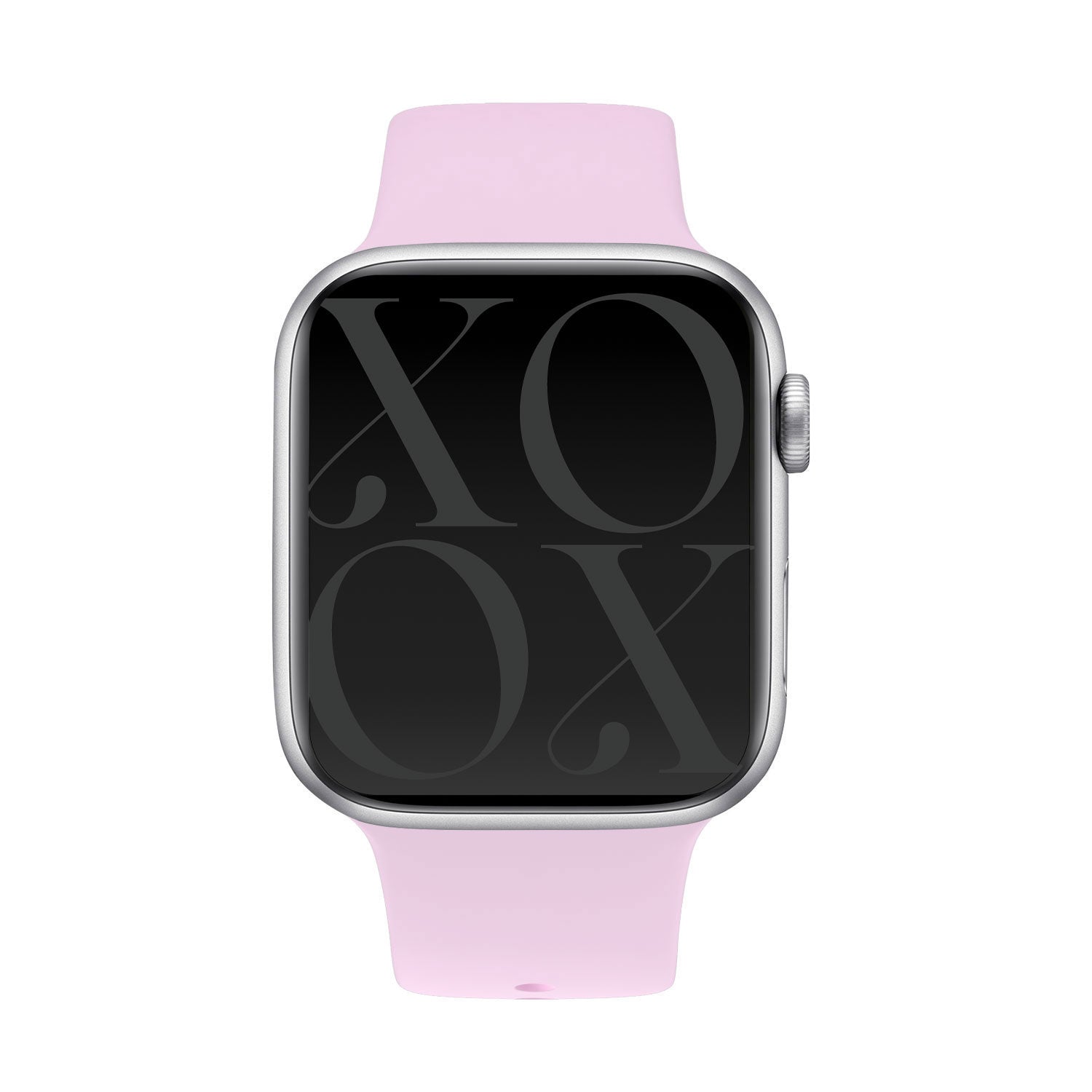 xoxo Wildhearts Apple Watch Silicone Strap (Bright Pink)