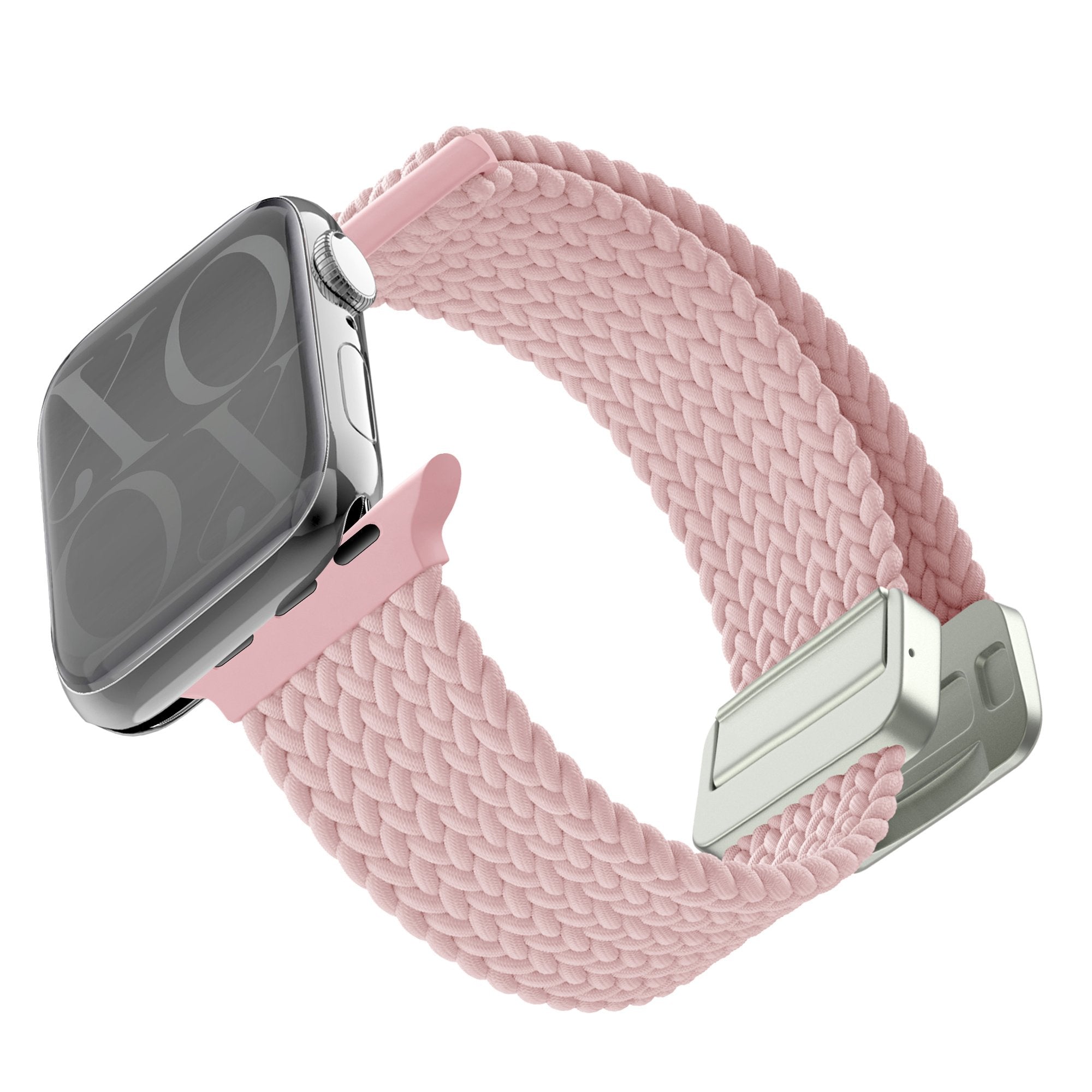 Correa tejida xoxo Wildhearts Apple Watch (rosa)