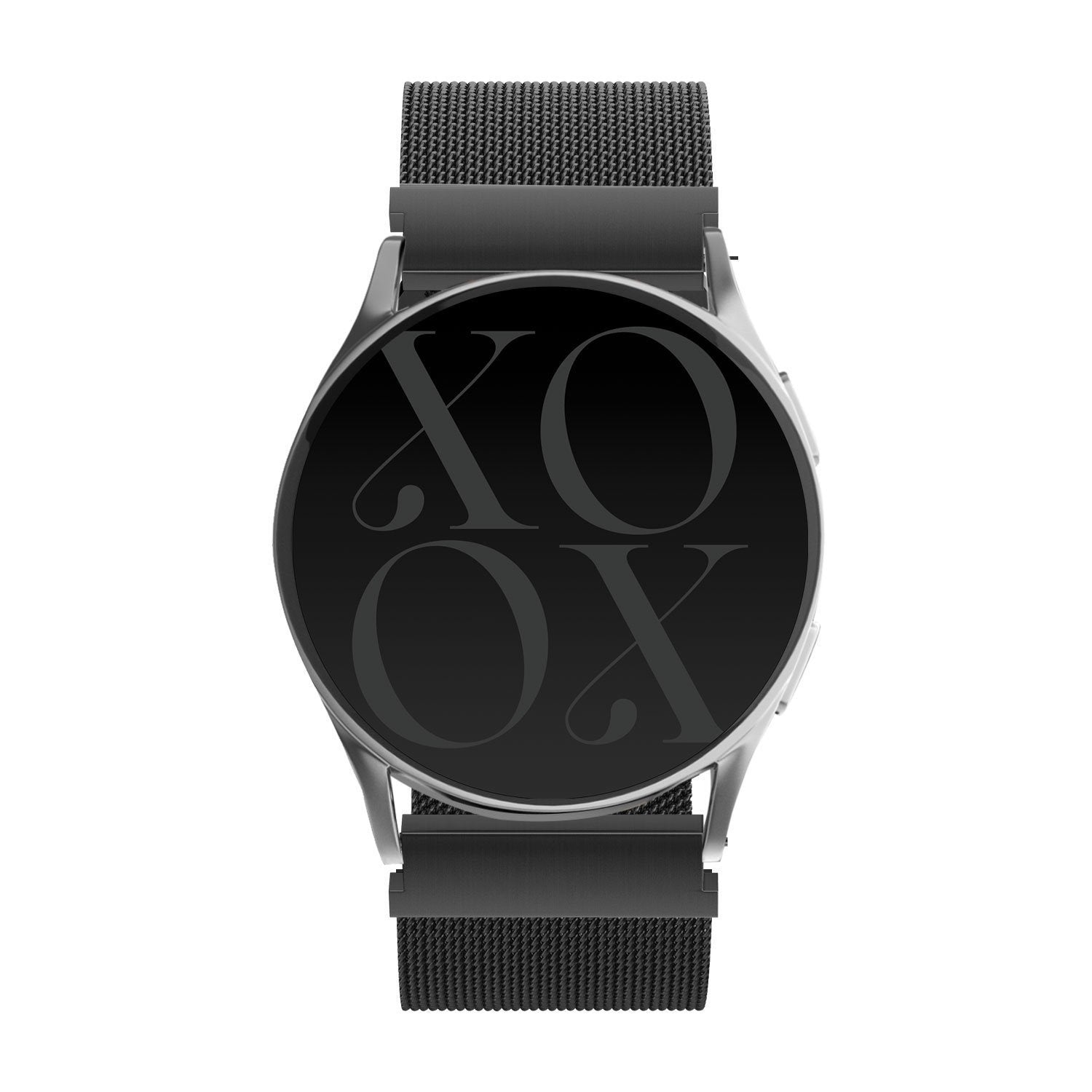 xoxo Wildhearts Polar Grit X Milanese Strap (Black)