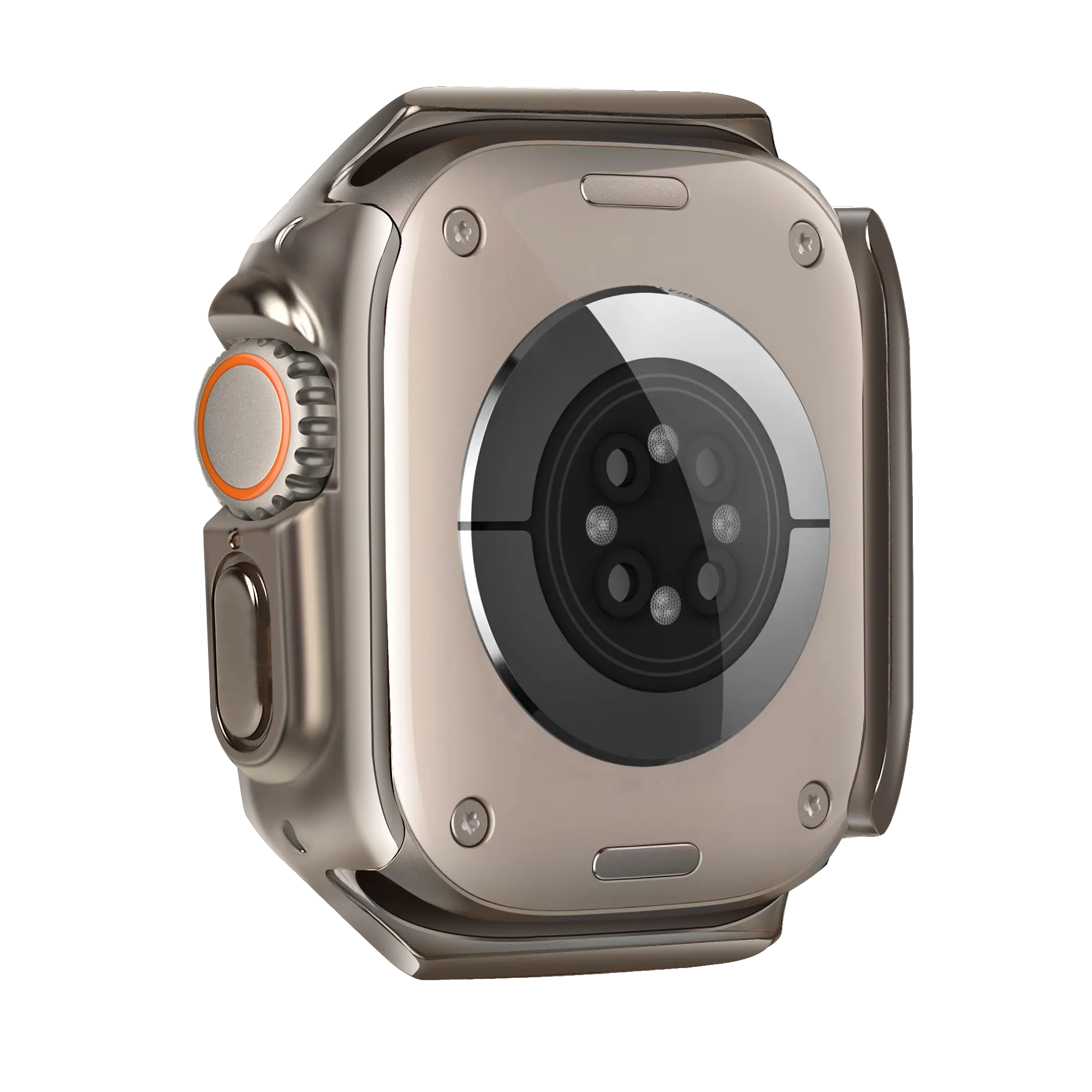 Bandz Funda TPU galvanizado Apple Watch Ultra - 49mm (titanio)