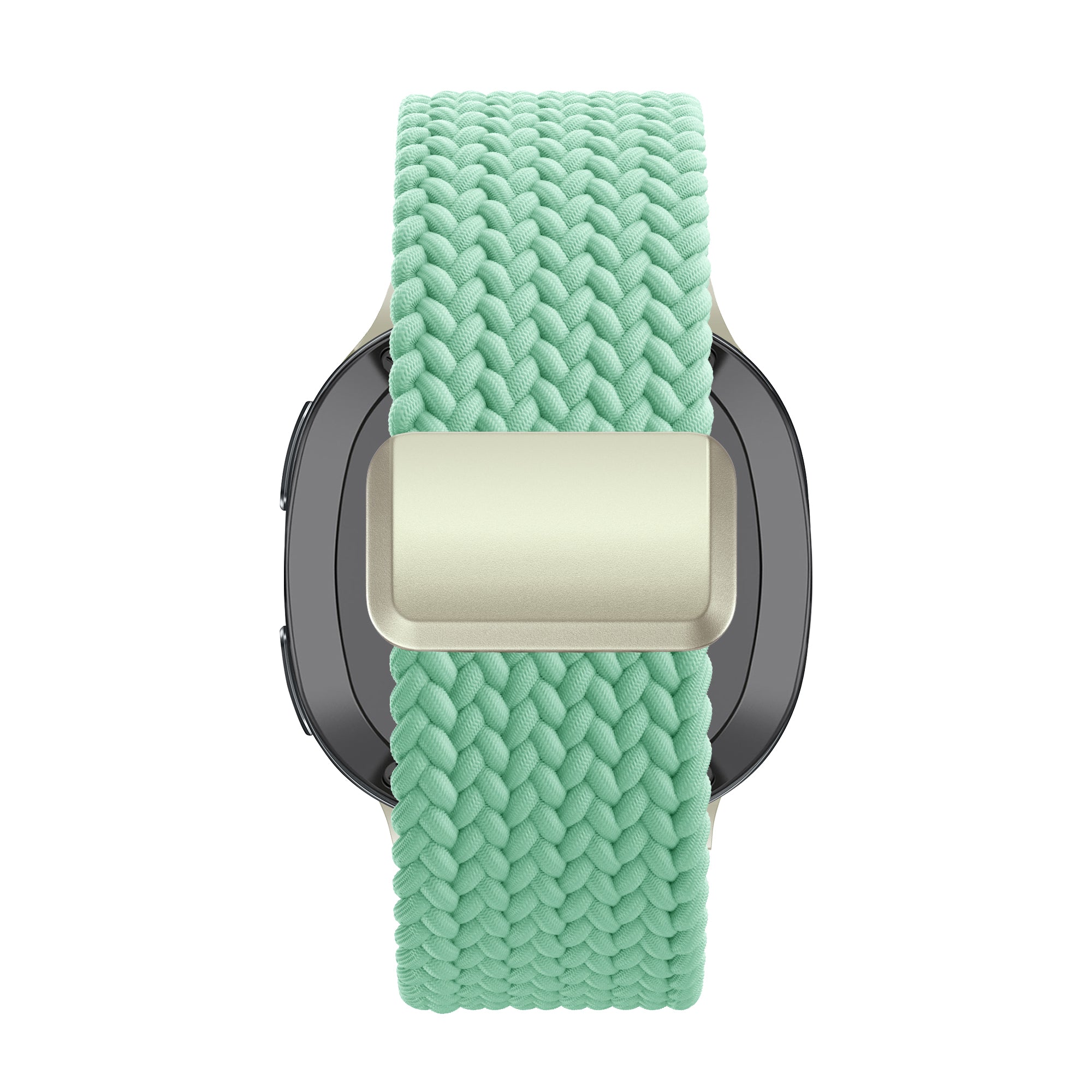 Bandz Correa trenzada magnética Samsung Galaxy Watch 8 - 44mm (verde menta)