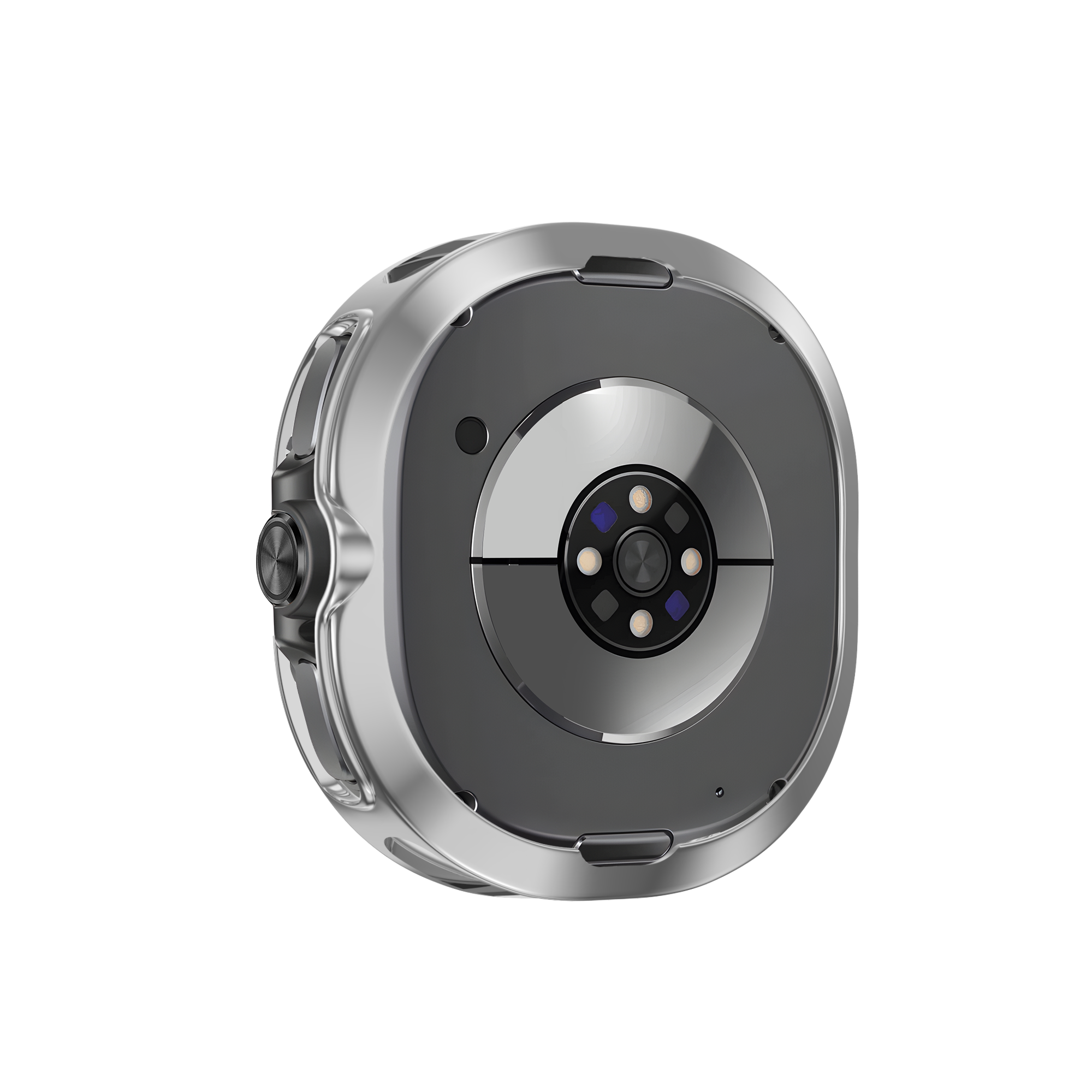 Bandz Funda TPU Samsung Galaxy Watch 8 Classic (plateado)