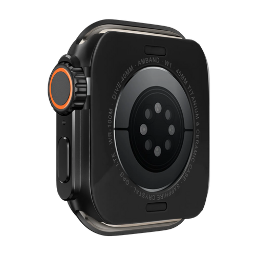 Bandz Funda metálica Apple Watch (negro)