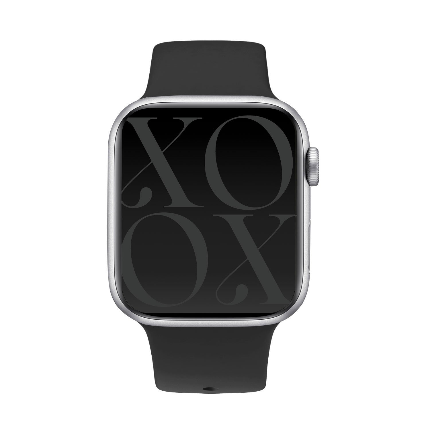 xoxo Wildhearts Apple Watch Silicone Strap (Black)