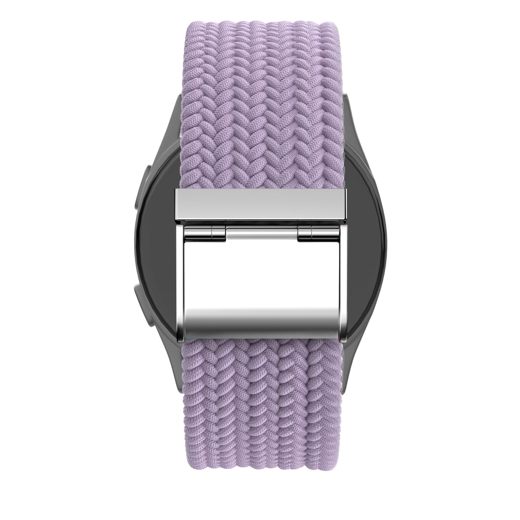 Bandz Correa nylon trenzada Garmin Approach S50 (violeta claro)