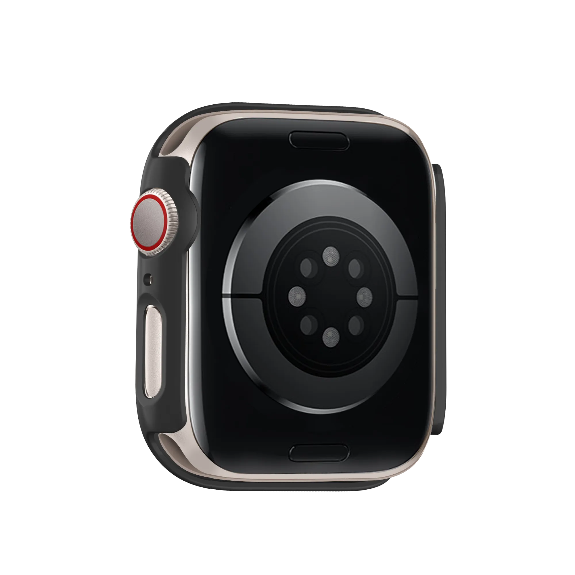 Bandz Funda PC con vidrio Apple Watch 10 & 11 (negro)