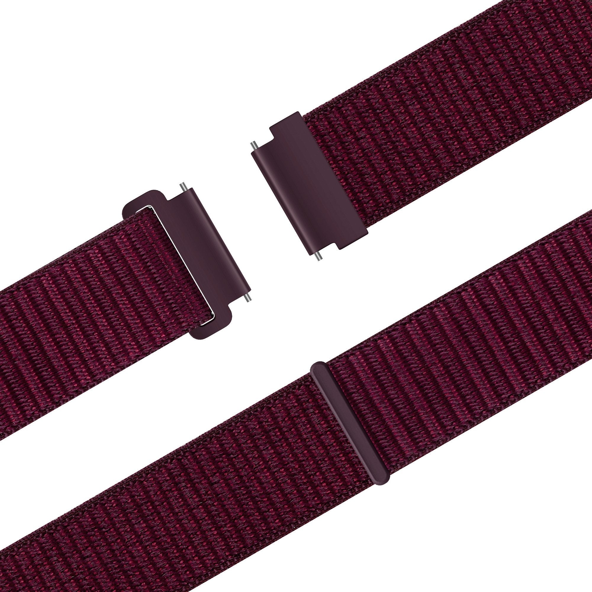 Bandz Correa nylon Oppo Watch X2 Mini 'Easy Fit' (ciruela)