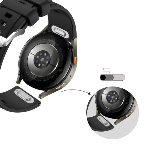 Bandz Suunto 9 Peak Pro Silicone Strap 'Easy Fit' (Black)