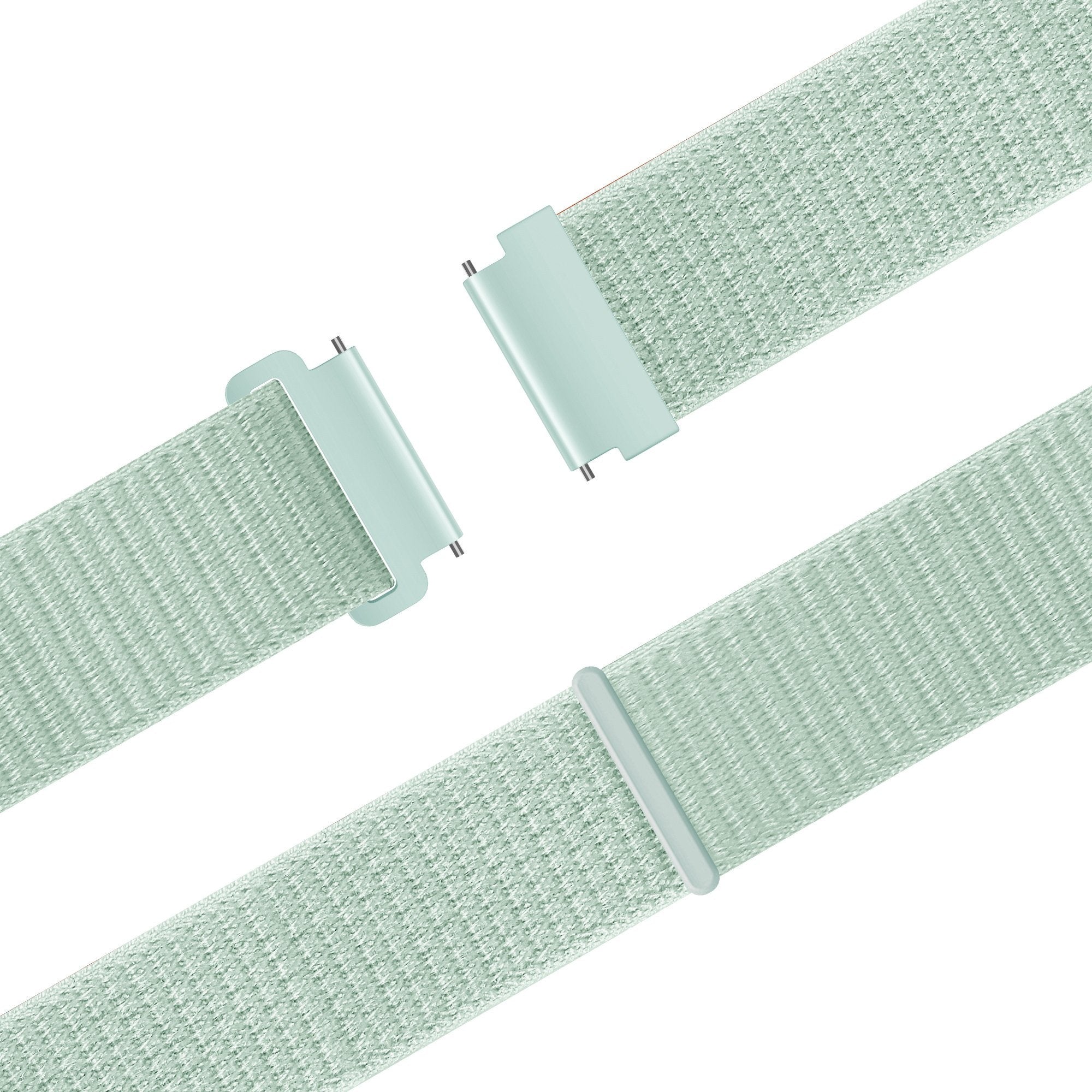 Bandz Amazfit Active 2 Nylon Strap 'Easy Fit' (Light Green)