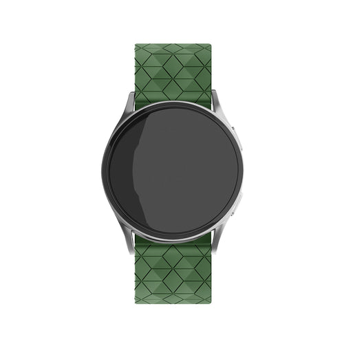 Suunto Vertical Silicone Hexa Strap (Army Green)
