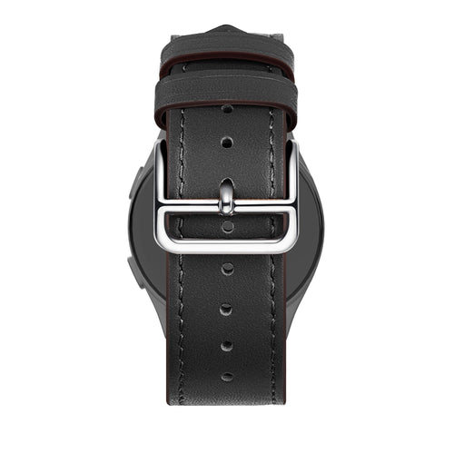 Bandz Correa cuero 'Deluxe' OnePlus Watch Lite (negro)