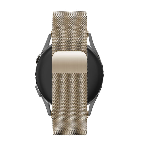 Bandz Garmin Venu 4 - 41mm Milanese Loop Strap (Vintage Gold)