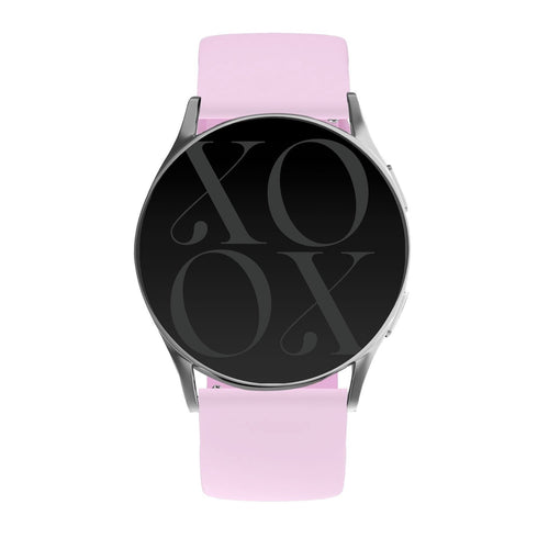 Correa silicona xoxo Wildhearts Samsung Galaxy Watch 46mm (rosa brillante)