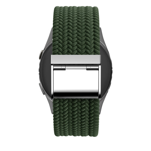 Bandz Garmin Forerunner 70 Woven Nylon Strap (Olive Green)