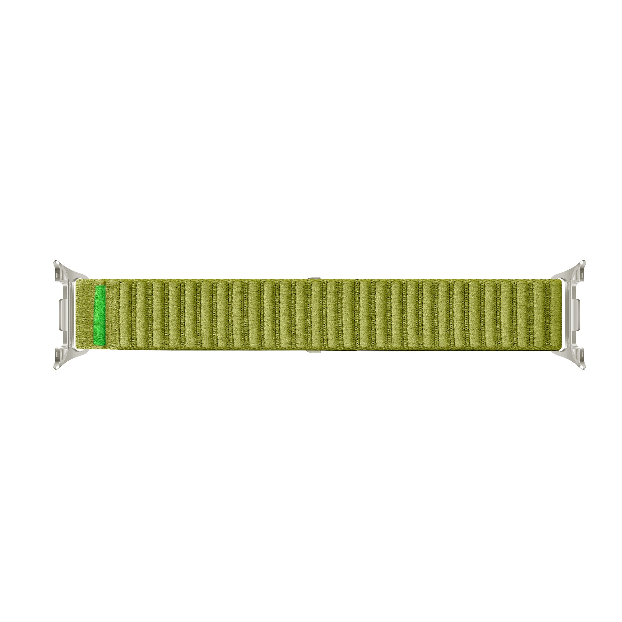 Samsung Galaxy Watch 8 - 40mm Wave Nylon Strap (Field Green)