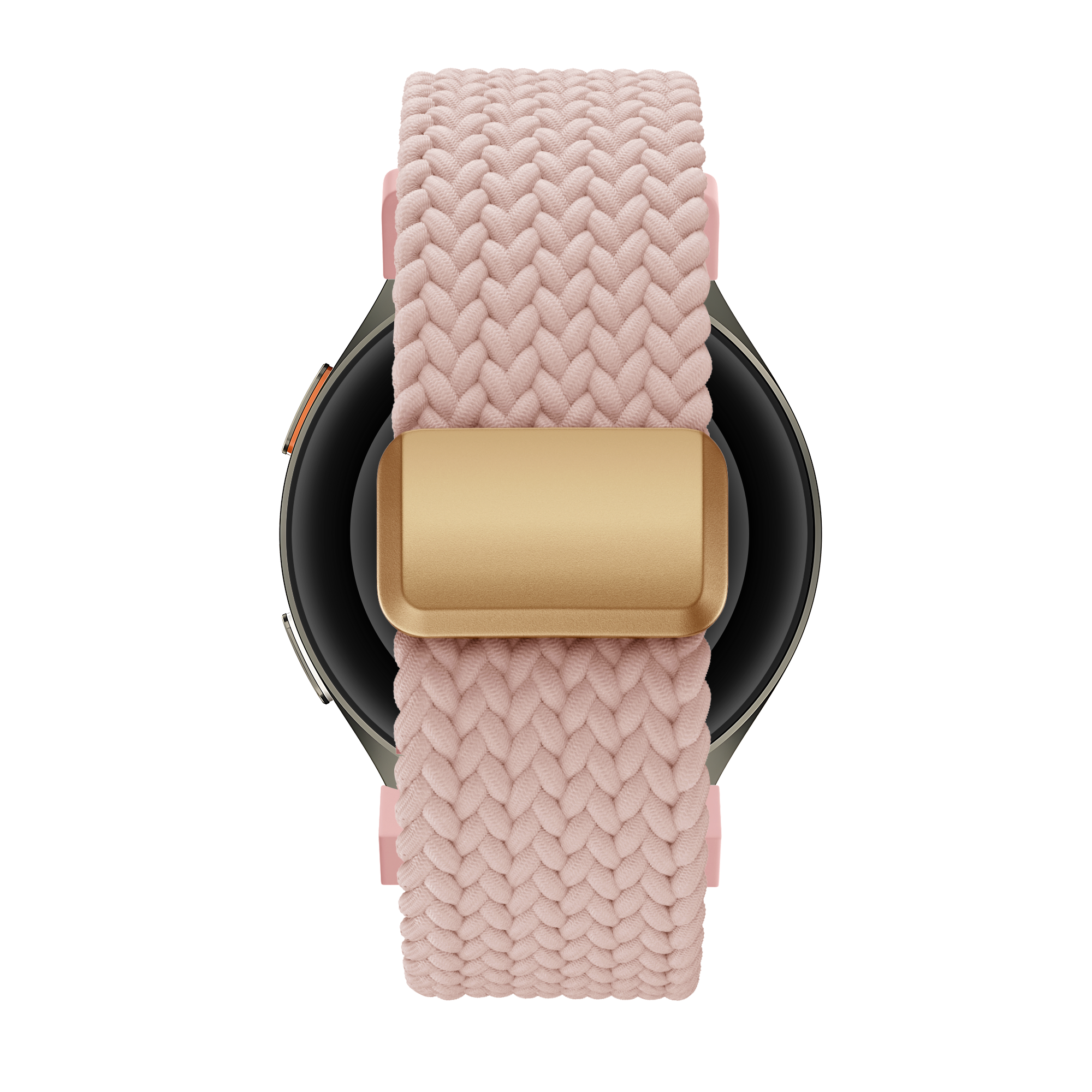 Bandz Samsung Galaxy Watch 6 - 44mm Braided Strap 'Easy Fit' (Pink)