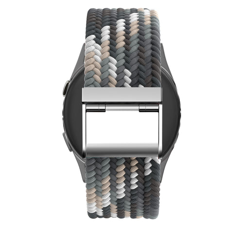 Bandz Correa nylon tejida Garmin Forerunner 70 (negro mandala)