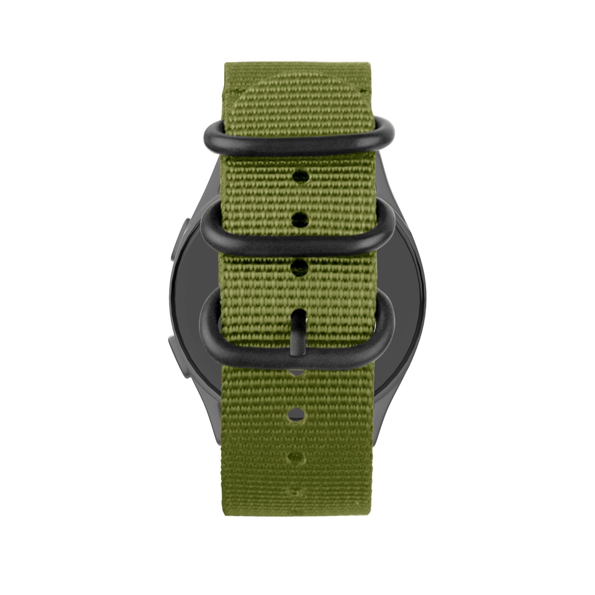 Bandz Correa nylon con hebilla Garmin Vivomove 3 (verde)