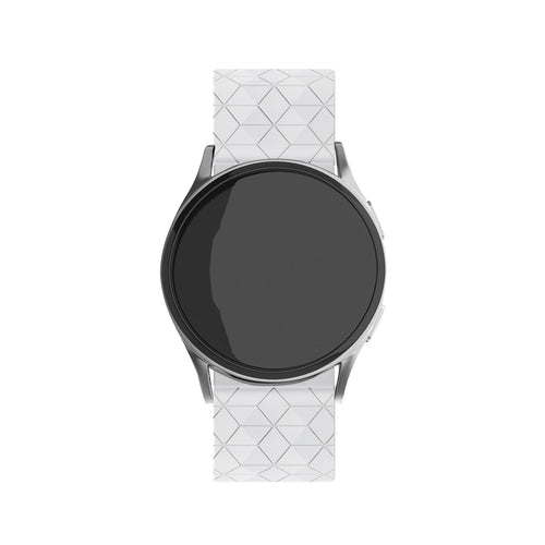 Suunto Run Silicone Hexa Strap (White)