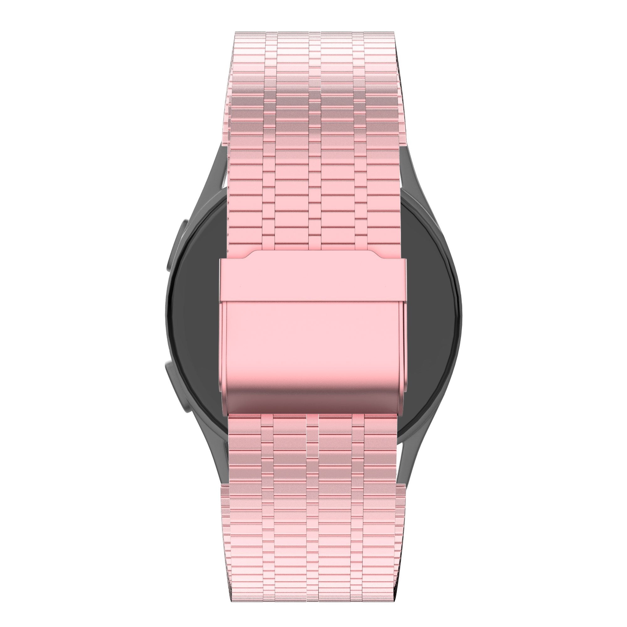 Bandz Correa acero ajustable Garmin Forerunner 645 (rosa)