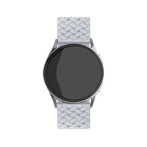 Correa silicona trenzada Amazfit Bip U (Pro) (gris)