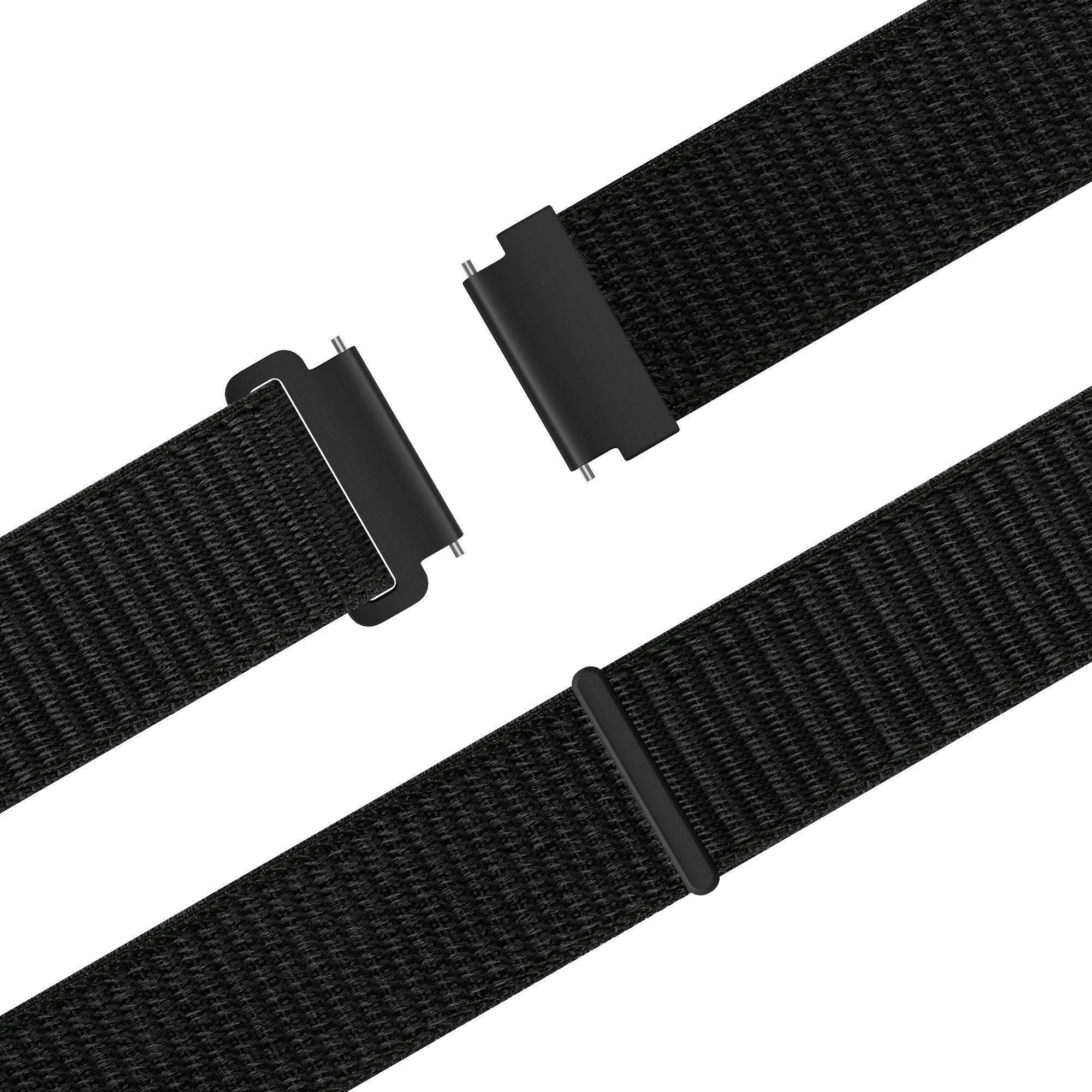 Bandz Coros Apex 2 Nylon Strap 'Easy Fit' (Black)