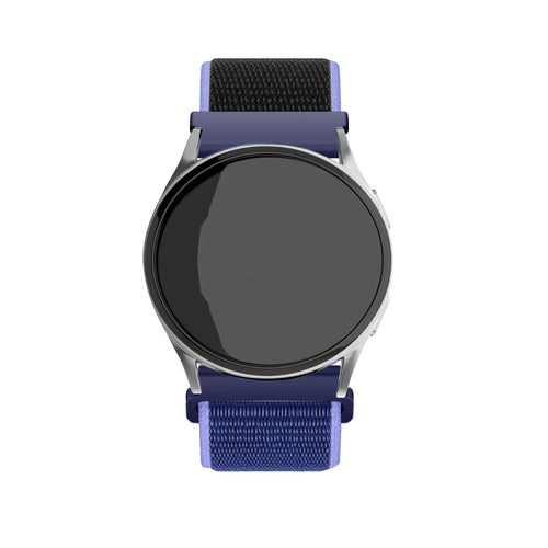 Garmin Vivoactive 4 Nylon Strap (Blue/Black)