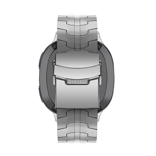 Bandz Samsung Galaxy Watch 8 Classic Titanium Strap 'Iron' (Silver)