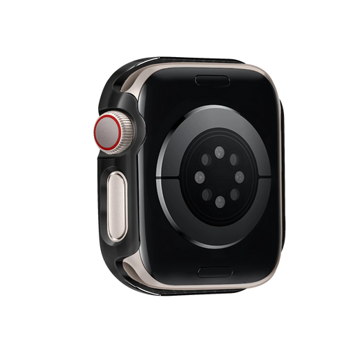 Bandz Apple Watch 10/11 - 42mm Diamond Case with Glass (Black)