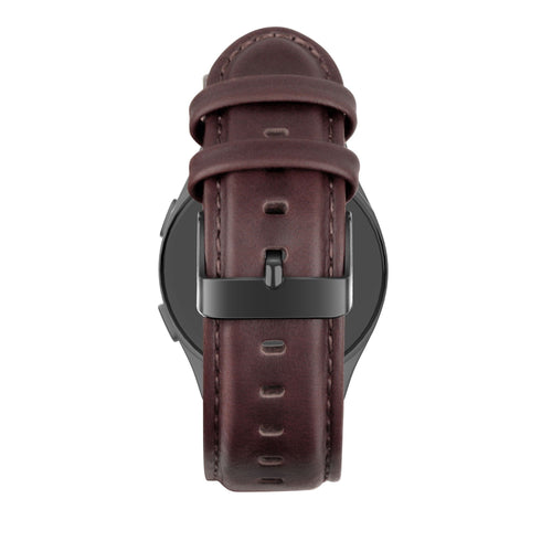 Bandz Correa cuero 'Clásico' Redmi Watch 5 Lite (marrón oscuro)