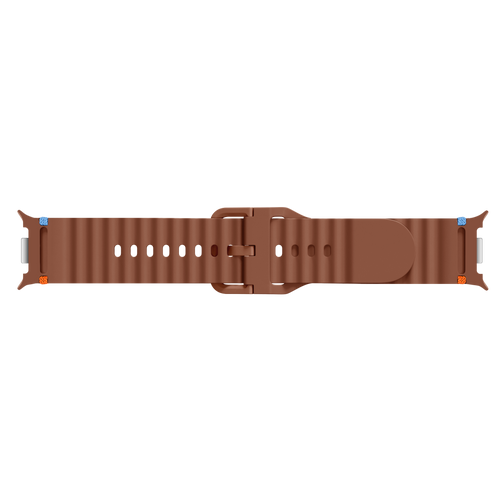 Samsung Galaxy Watch 8 - 40mm Wave Silicone Strap (Brown)