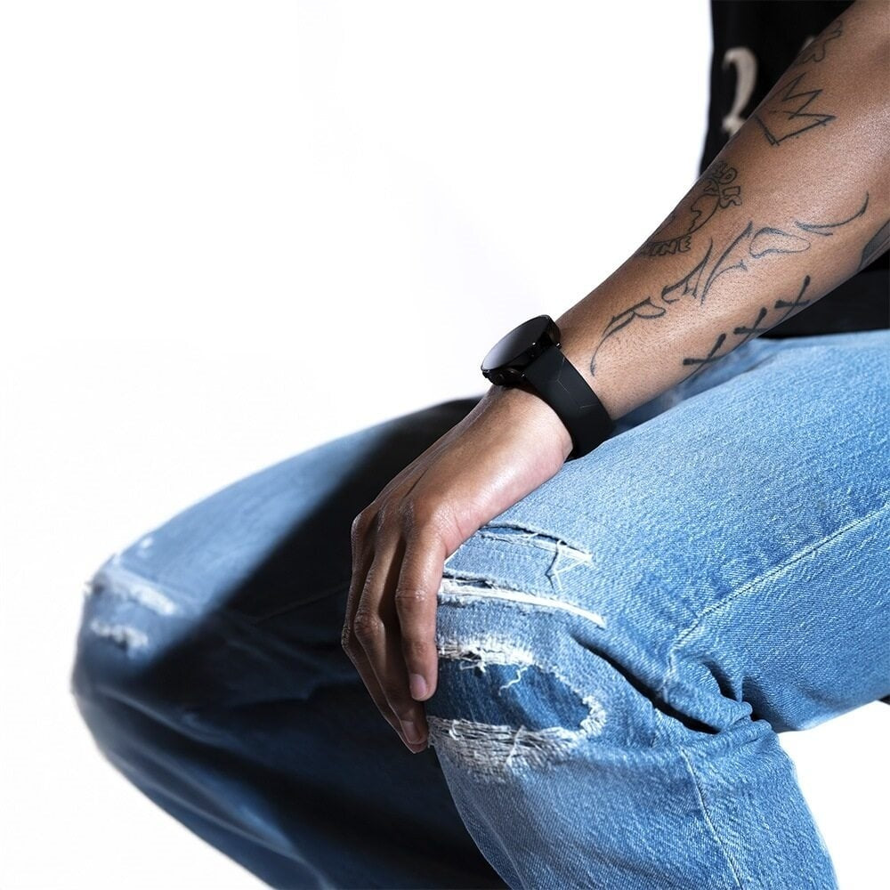 BALR. Correa deportiva Hexagons Samsung Galaxy Watch 5 Pro (negra)