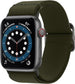Spigen Correa Nylon Fit Lite Apple Watch (verde oscuro)