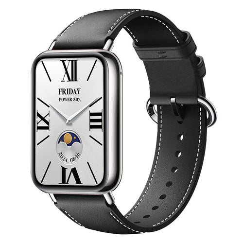 Redmi Watch 6 Leather Strap (Black)