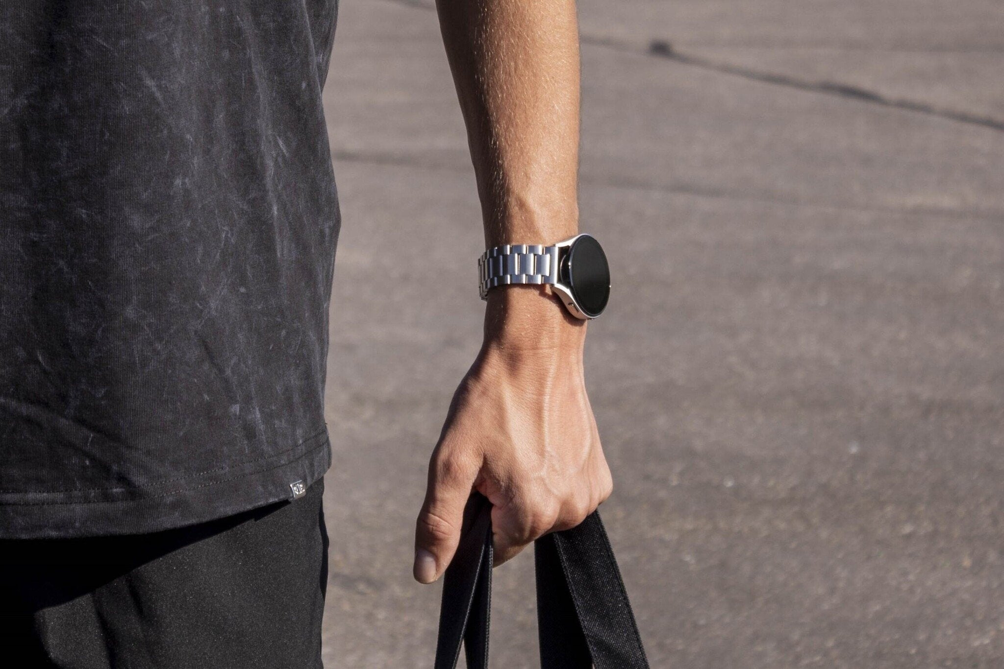 BALR Samsung Galaxy Watch 5 40mm Steel Link Strap (Silver)