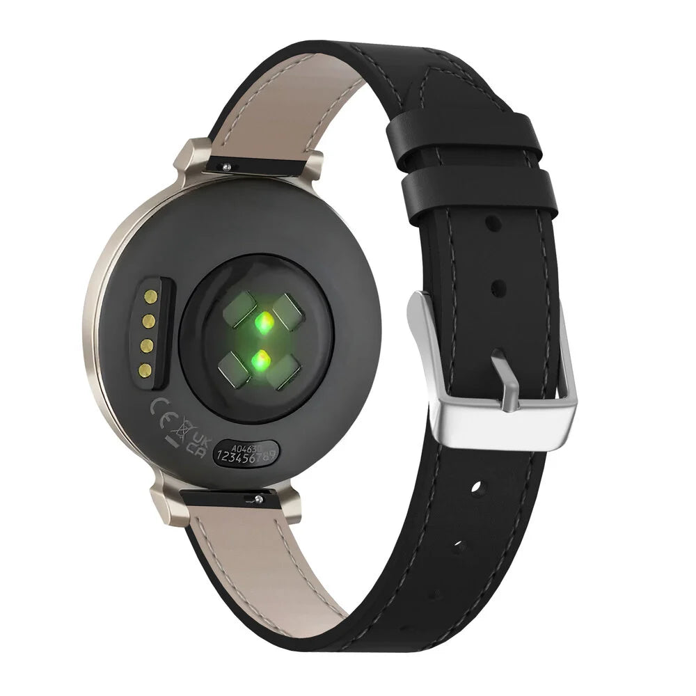 Watch Strap Leather 14mm - Quick Release (Black)