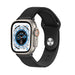 Correa cuero híbrida Apple Watch Ultra (negro)
