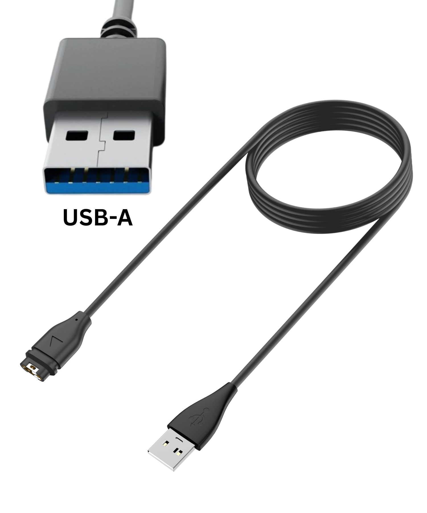 USB-A Charging Cable for Your Garmin Smartwatch