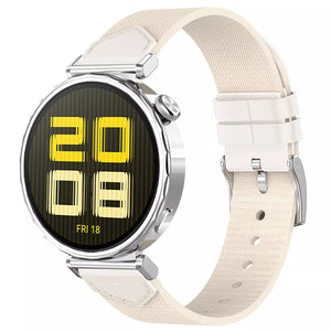 Correa nylon híbrida Huawei Watch 5 - 42mm (blanco estrella)