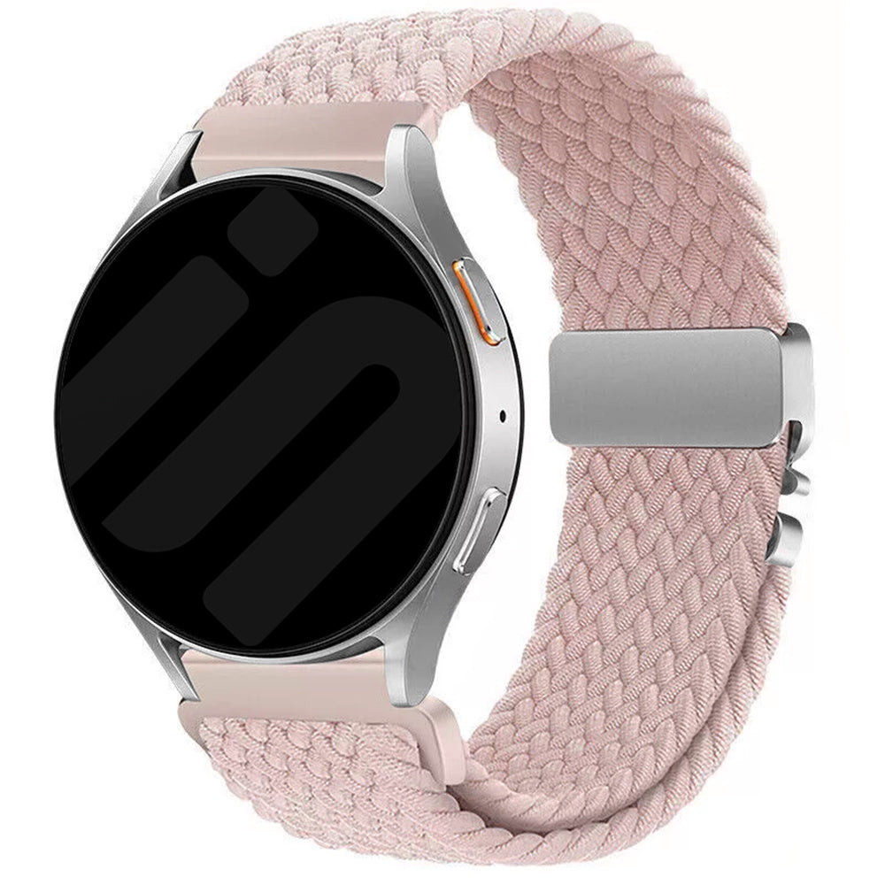 Fossil Gen 4 Venture (HR) Woven Nylon Strap with P-Buckle (Pink)