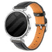 Withings Steel HR - 36mm Square Leather Strap (Black)