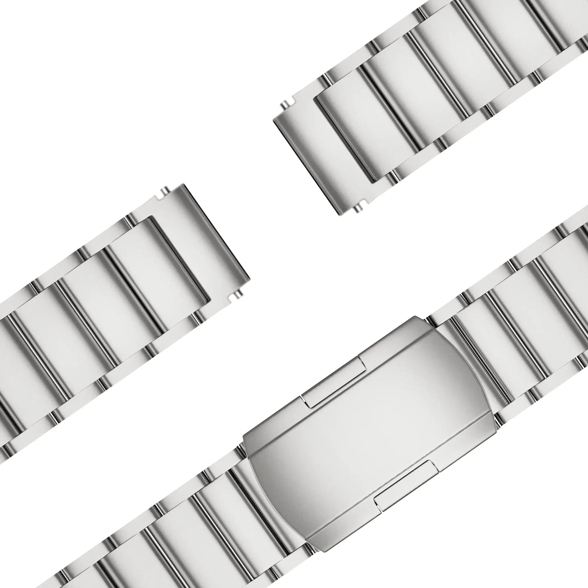 Bandz Correa titanio con eslabones Garmin Venu 4 - 41mm (plata)