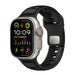 Correa de silicona premium outdoor Apple Watch (negra/negra)