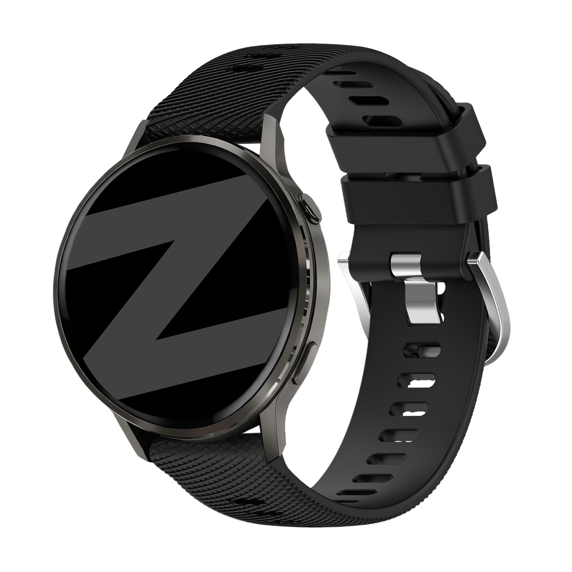 Bandz Garmin Venu 4 - 41mm Silicone Strap 'Deluxe' (Black)