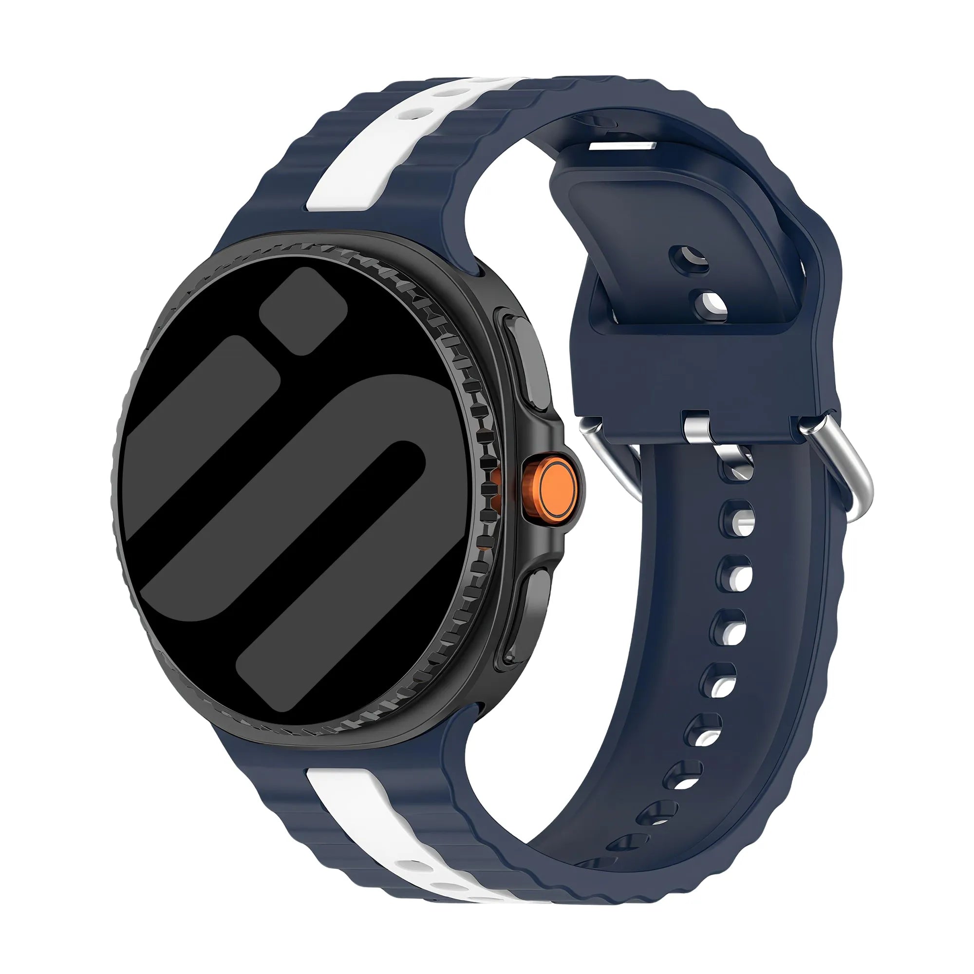 Correa deportiva duo Samsung Galaxy Watch 8 - 44mm (azul/blanco)