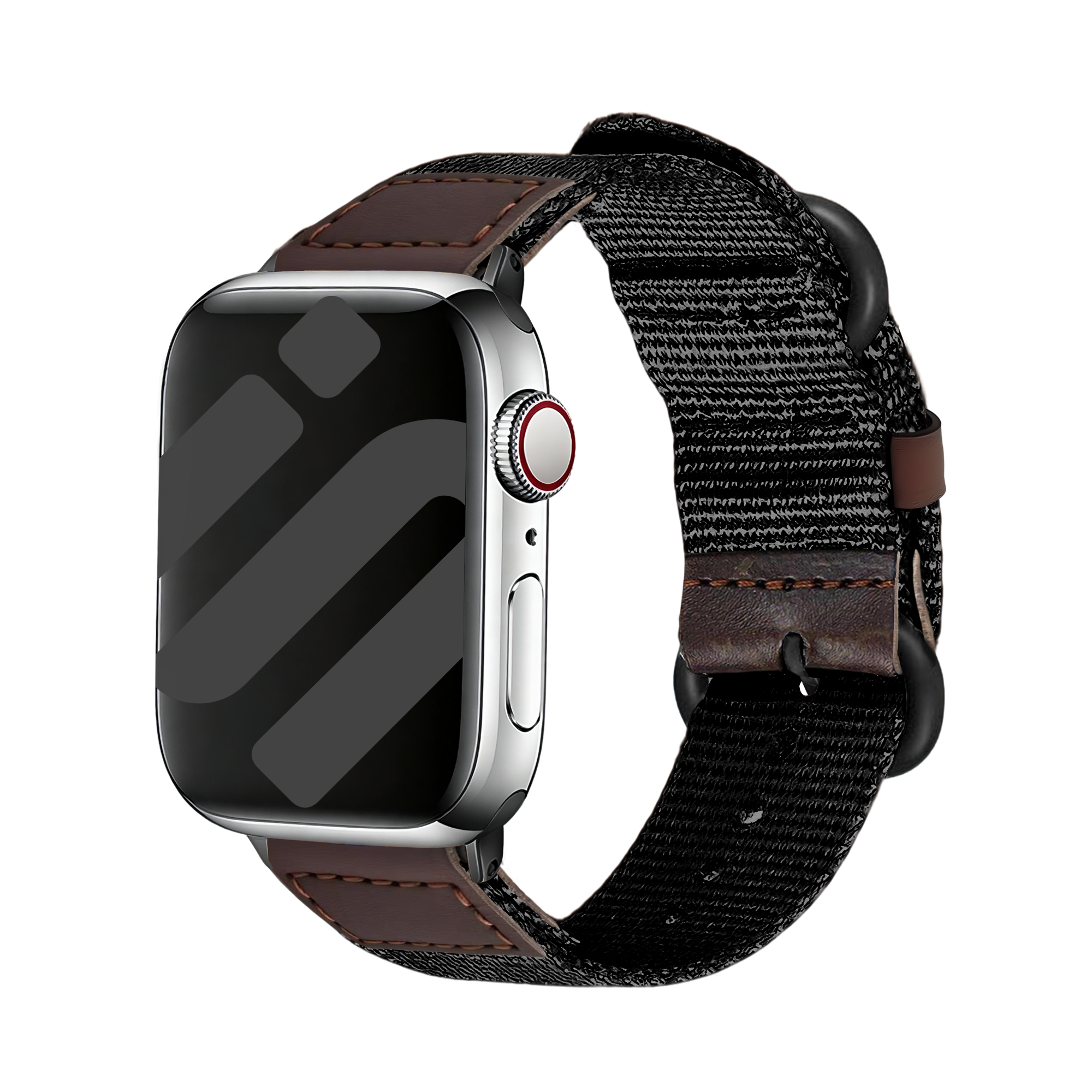 Correa lona Apple Watch (negro)