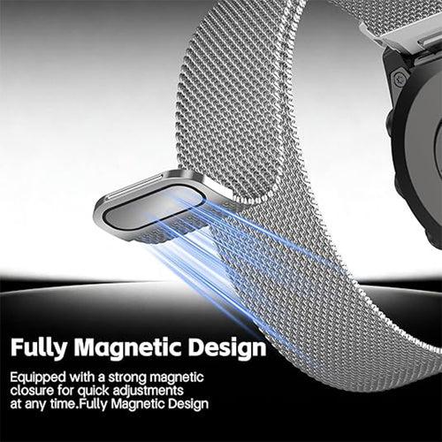 Correa milanesa 'Premium' Garmin Fenix 8 Pro - 51mm (plateado)