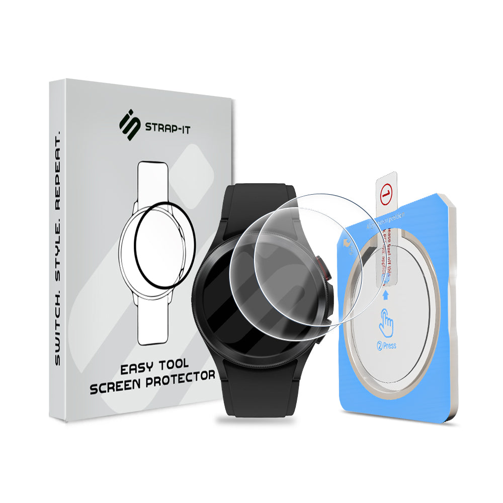 Protector de pantalla con herramienta de un solo clic - Samsung Galaxy Watch 4 Classic 42mm